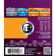 Load image into Gallery viewer, ELIXIR 11002 NANOWEB EX LIGHT Bronze ACOUSTIC GUITAR STRINGS 11-52