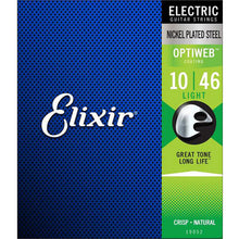 Load image into Gallery viewer, ELIXIR 19052 10-46 OPTIWEB ELECTRIC GUITAR STRINGS