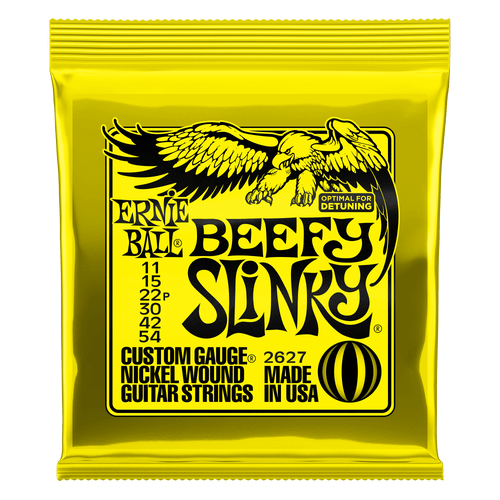 ERNIE BALL- Beefy Slinky- Nickel wound- Electric guitar string set 11-54