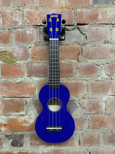 Load image into Gallery viewer, Mahalo Gloss Blue Soprano Uke