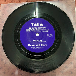 Harper & Brown -Dream No 47 - 1972 - 7" 45rpm  New Zealand Vinyl