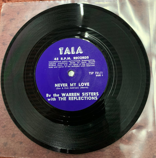 The Warren Sisters with the Reflections-Never My Love 7