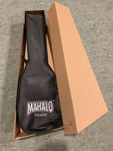 Load image into Gallery viewer, Mahalo High Gloss Black Concert Uke