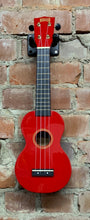 Load image into Gallery viewer, Mahalo Gloss Red Soprano Uke