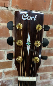Cort GA-MYB NAT Grand Regal Myrtlewood Acoustic Guitar With L.R. Baggs system