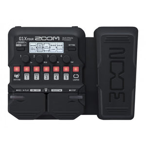 ZOOM G1X FOUR GUITAR MULTI EFFECT PROCESSOR WITH EXPRESSION PEDAL