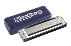 Hohner Silver Star Series Harmonica in G