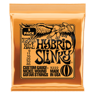 Ernie Ball 3 pack Hybrid Slinky Electic Guitar strings 9-46