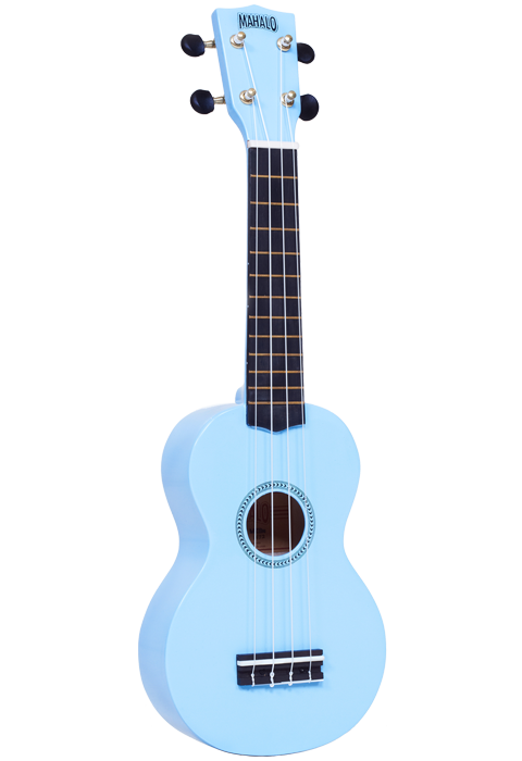 Mahalo Gloss Light Blue Soprano Uke