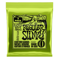 Ernie Ball 3 pack Regular Slinky Electric Guitar strings 10-46