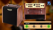 Load image into Gallery viewer, NUX AC50 STAGEMAN 50 watt Acoustic Guitar Amp with Foot pedal
