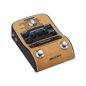 ZOOM AC-2 ACOUSTIC GUITAR CREATOR DI AND EFFECT PEDAL - AC2